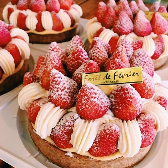 草莓塔,草莓塔宅配,草莓鮮奶油