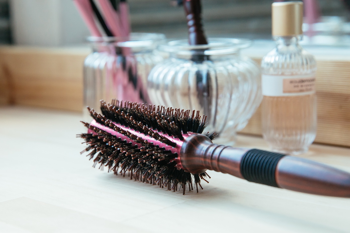 鋁片導熱鬃毛圓梳 大/中/小