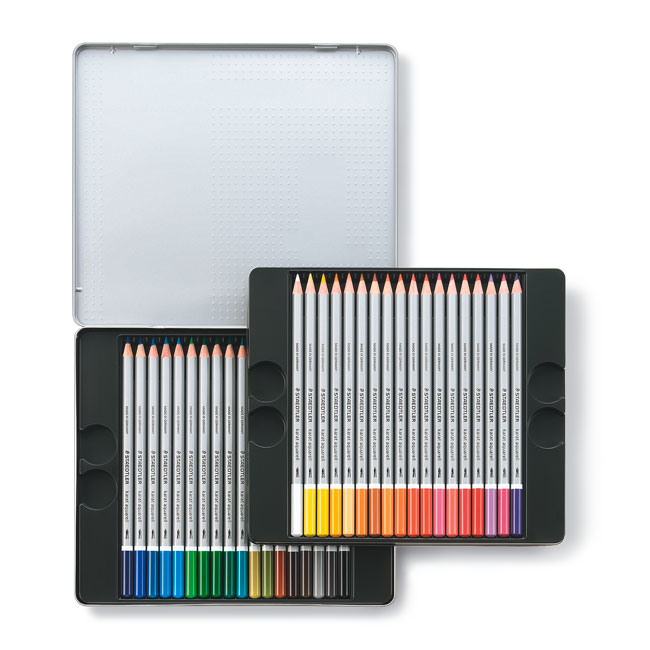 【STAEDTLER 施德樓】金鑽級水彩色鉛筆36色組 MS125 M36