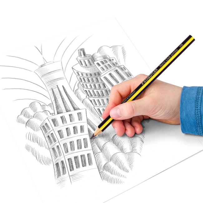 【STAEDTLER 施德樓】快樂學園 三角舒寫鉛筆-特寬型 MS119