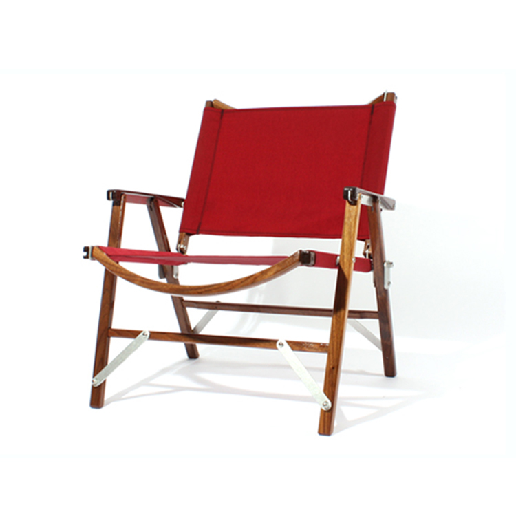 Kermit 標準版胡桃木椅子-酒紅色