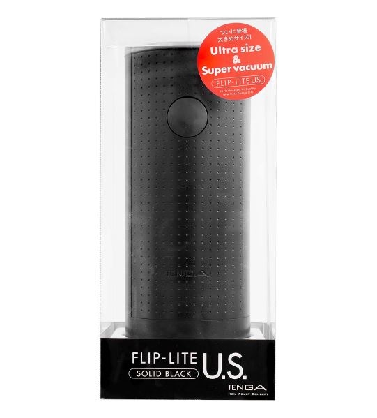 TENGA Flip-Lite U.S. (Solid Black)