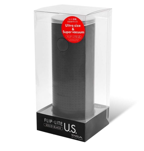 TENGA Flip-Lite U.S. (Solid Black)