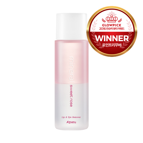 A'PIEU Mineral Lip&Eye Remover 100ml (Sweet Rose)