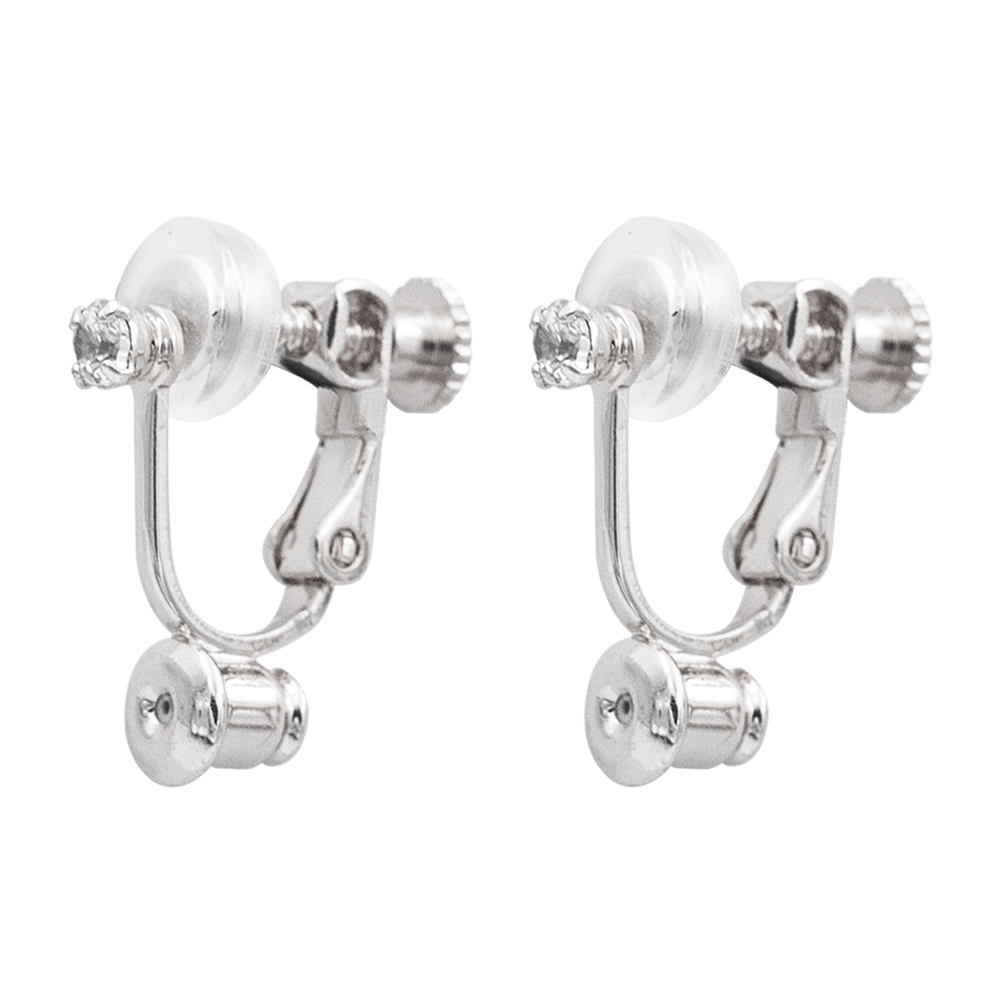 單鑽 無耳洞 耳夾轉換器