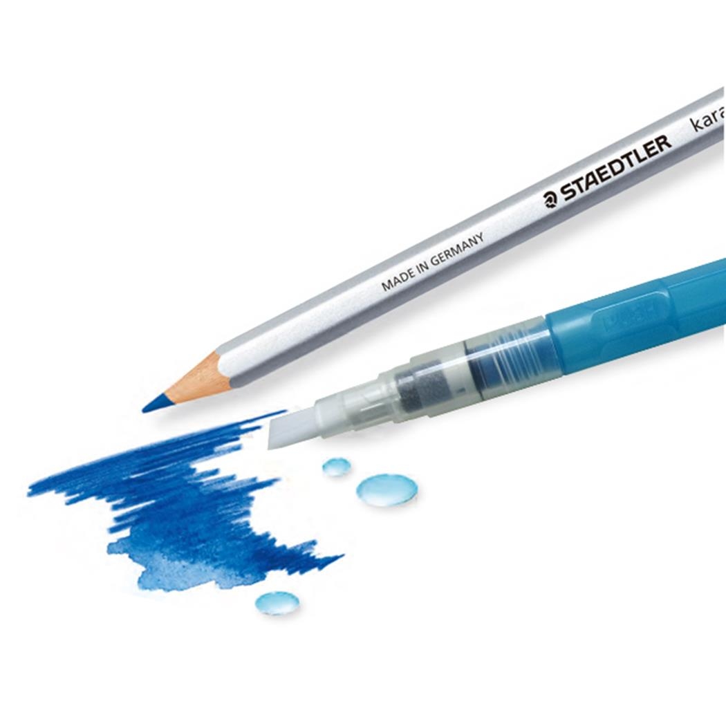 【STAEDTLER 施德樓】色鉛專用水筆-平頭筆尖 MS949 04