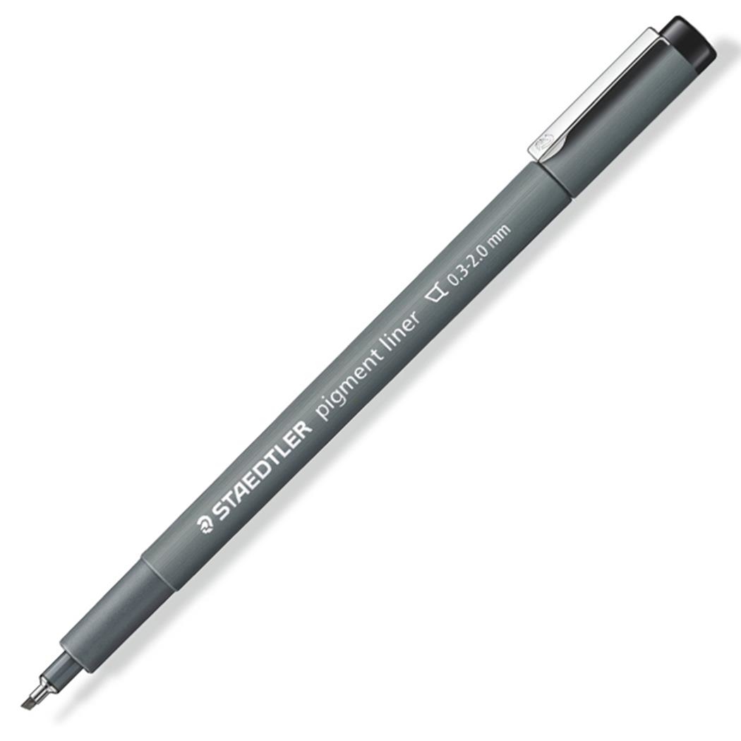 【STAEDTLER 施德樓】防乾耐水性代針筆-斜頭 MS308 C2