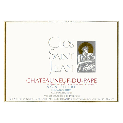 Clos Saint Jean Chateauneuf du Pape 2016 (RP92)
