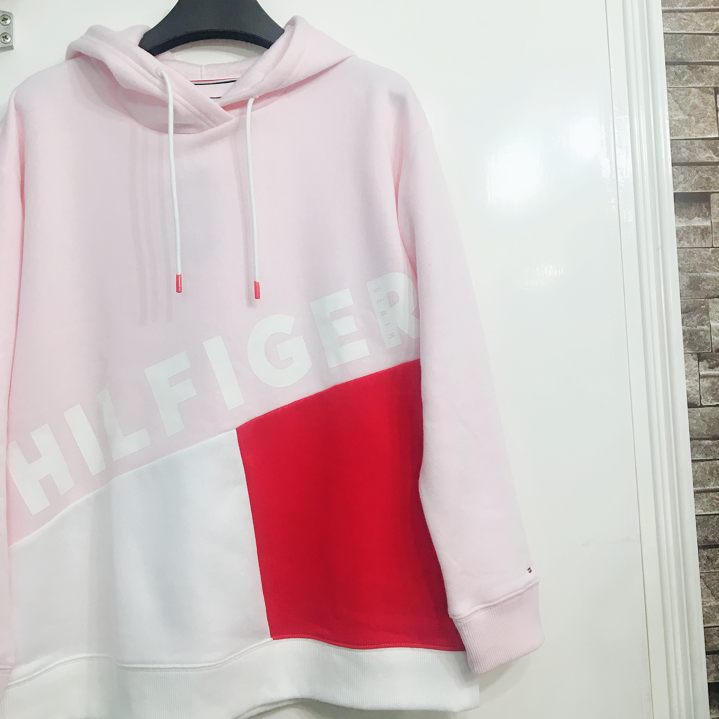 現貨｜ TOMMY HILFIGER HOODIE " 櫻花粉 "