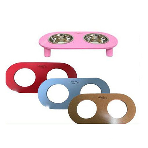 Tendrr Care 寵物實木圓桌 粉紅/紅/原木色/藍色