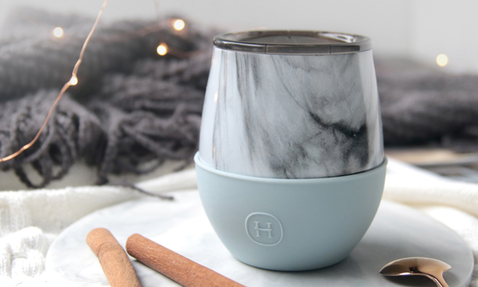 Hydy蛋型杯,大理石, Delicia