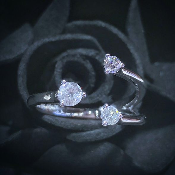 18K White Gold 0.35ct Diamond Ring