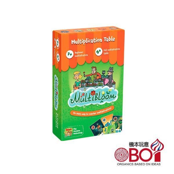 魔法花店 Multibloom 附中文說明書 俄羅斯兒童桌遊