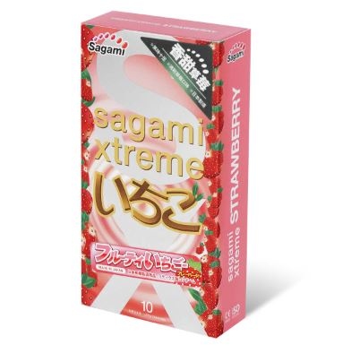 Sagami 相模究極 香甜草莓 10 片裝 乳膠安全套