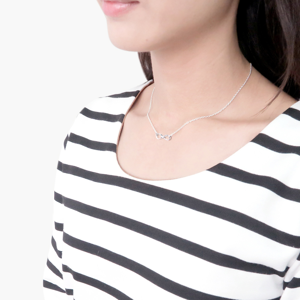 意念無限 925純銀項鍊 無限符號