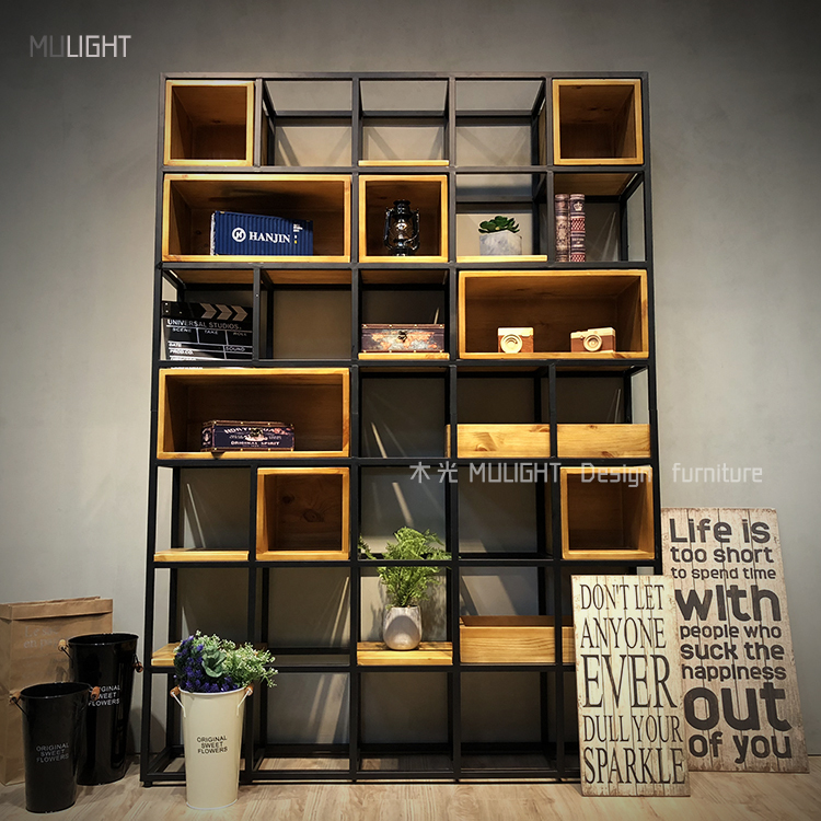 復古鐵藝方格屏風櫃|可訂製