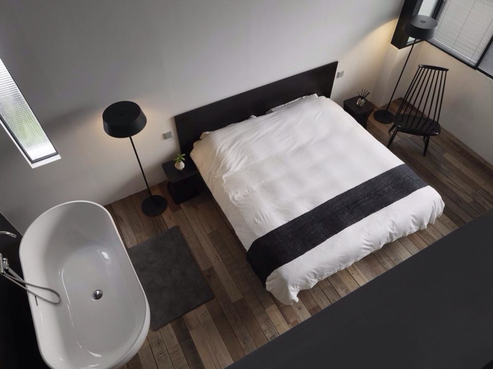 台中 M平方空間 採用迪奧斯天然乳膠床墊