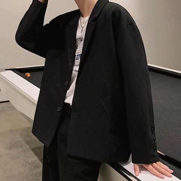 韓國寬鬆西裝外套