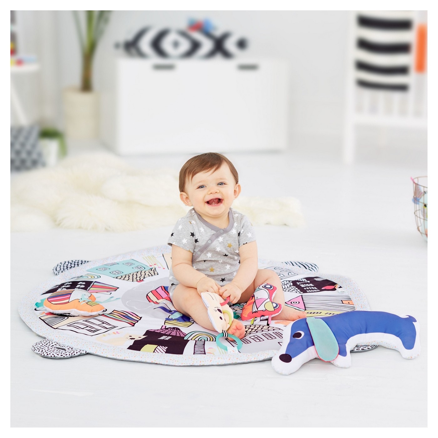 SKIP HOP Vibrant Village Smart Lights BB健身墊