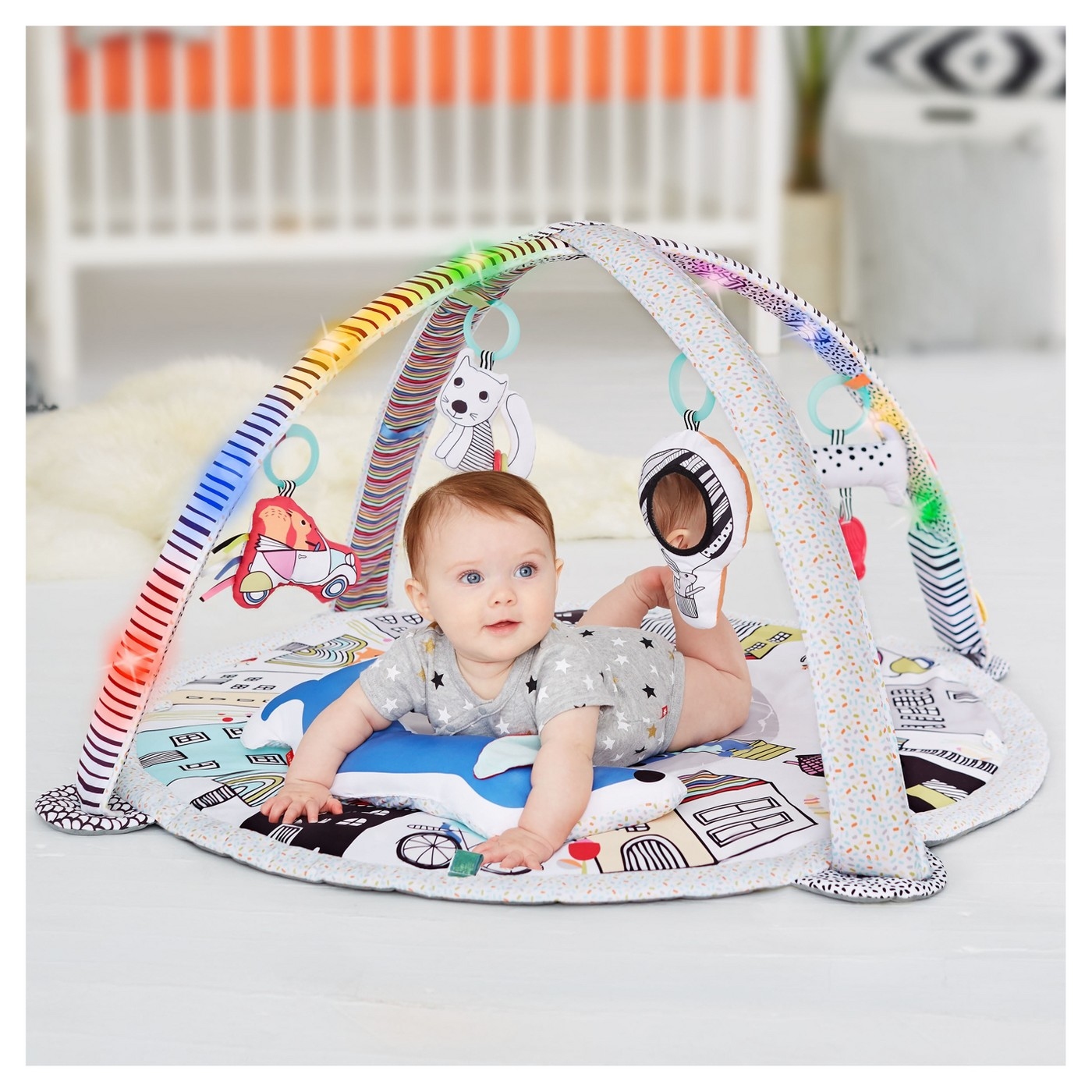 SKIP HOP Vibrant Village Smart Lights BB健身墊