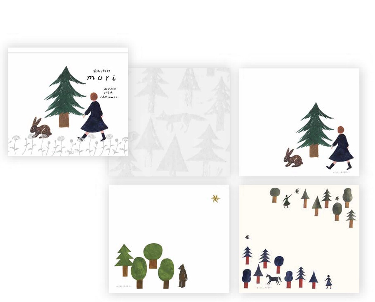 nishi shuku 便條紙