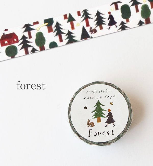 nishi shuku 紙膠帶