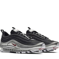 air max 97 white black silver