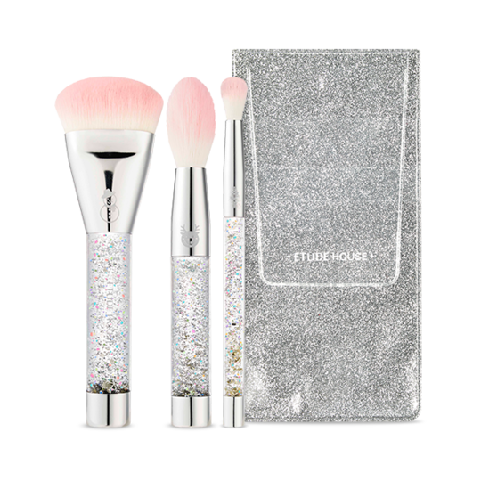 Etude House My Beauty Tool Twinkle Mini Brush Set Snow Edition