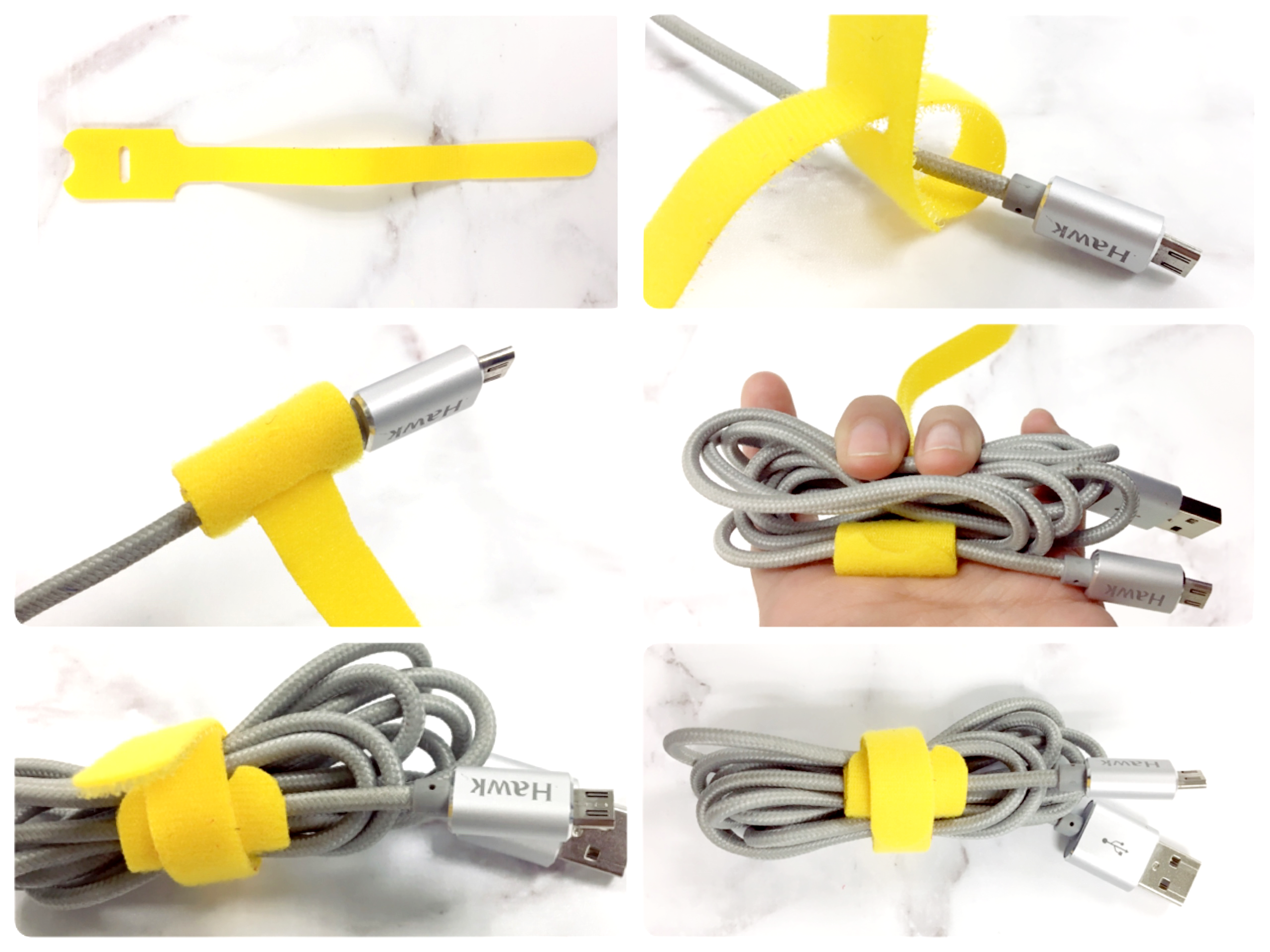 【P90203】雙面魔鬼氈綁線帶1.2*20cm(8入)