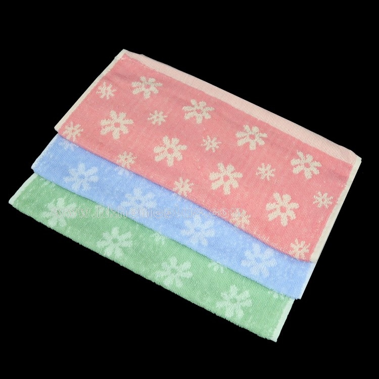 6條裝 太陽花方巾 4030304