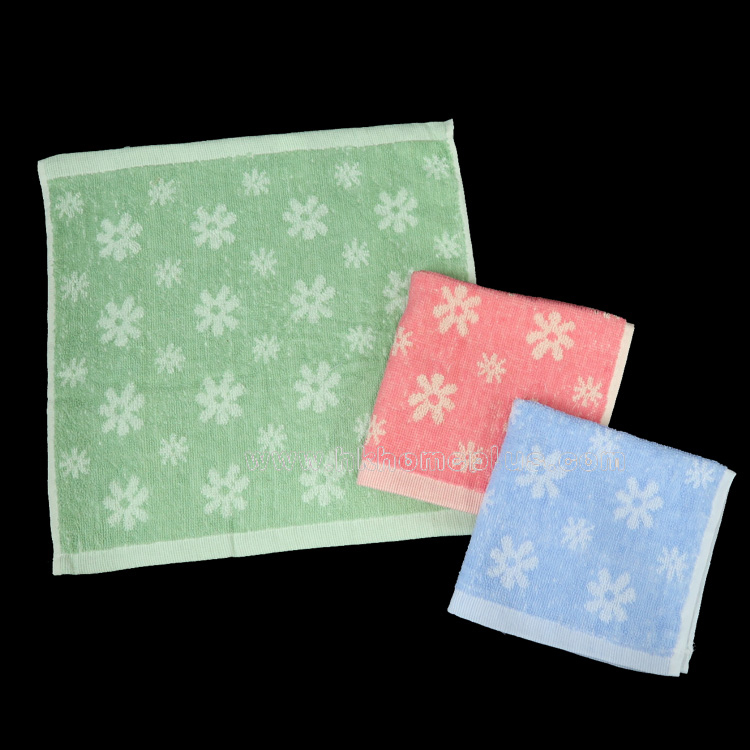 6條裝 太陽花方巾 4030304