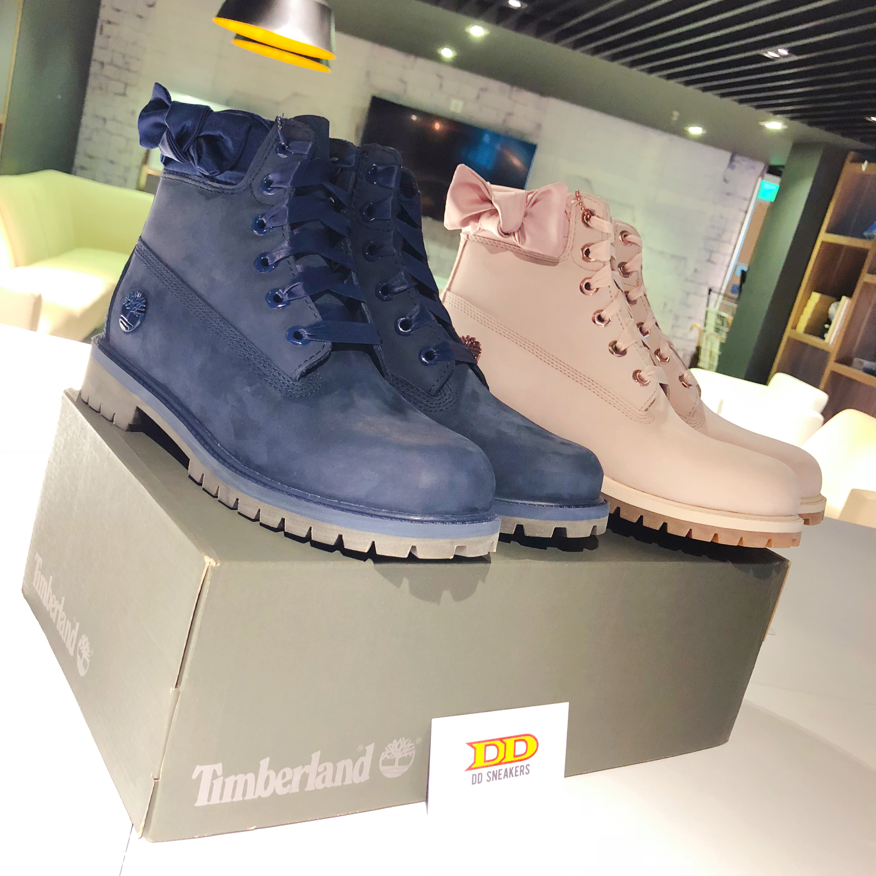 satin timberlands