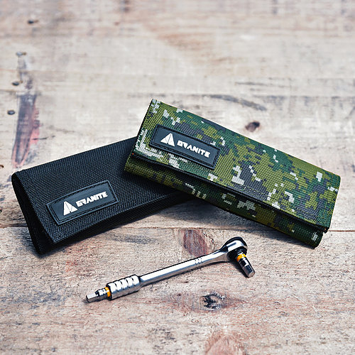 Granite 『搖滾』自行車隨身棘輪板手工具組(9功能)