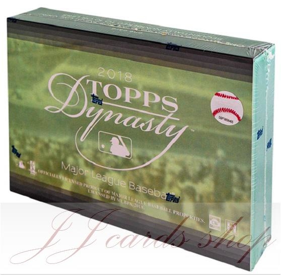 MLB 2018 Topps Dynasty Baseball 皇朝 王朝 高檔 限量 棒球卡 卡盒