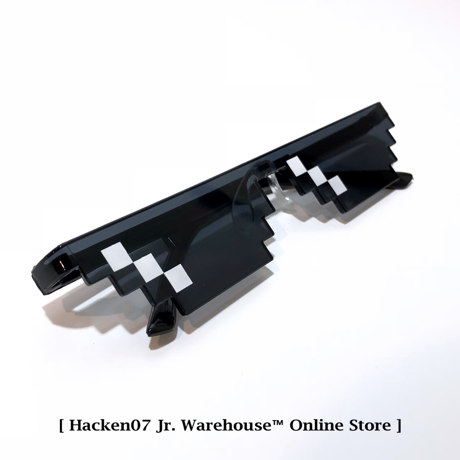 Thug Life 經典梗圖太陽眼鏡 8-Bit Pixel Sunglasses