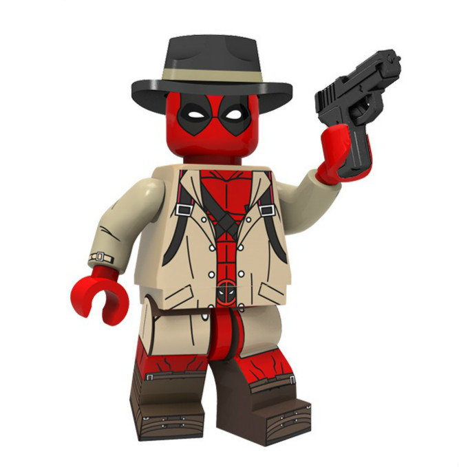 Buy 3 Get 34% Off - 01 Big Bricks Custom Deadpool Marvel DC SuperHeroes Minifigures Toy Mini figure Minifigs Fit Lego Blocks P1629