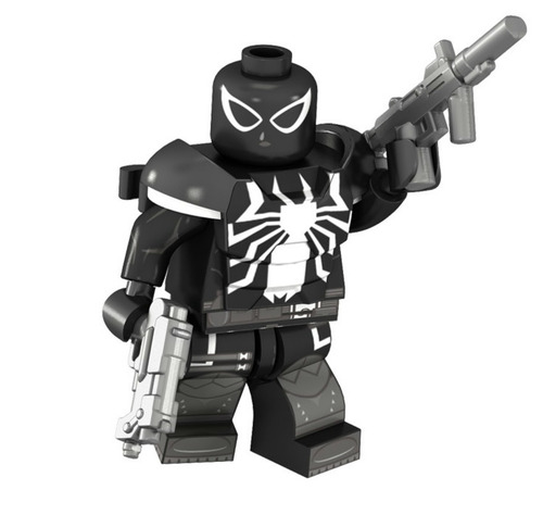 01BigBricks Custom Agent Venom Minifgs Fit Lego