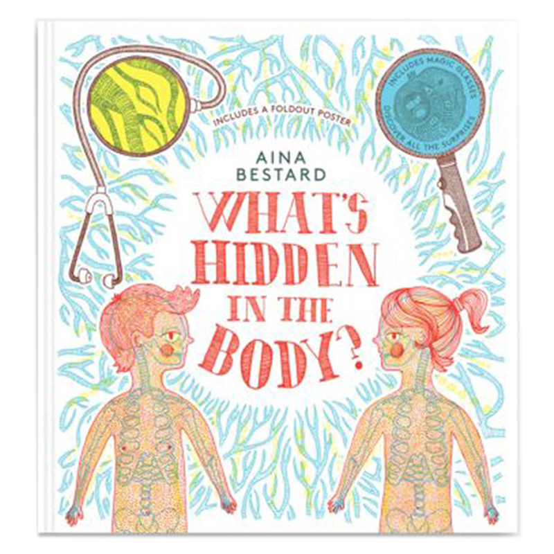 Thames & Hudson | 互動遊戲書-What's Hidden In The Body?（建議年齡：4歲以上）