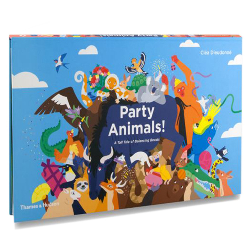 Thames & Hudson | 互動式拉頁繪本-Party Animals!: A Tall Tale of Balancing Beasts（建議年齡：3歲以上）