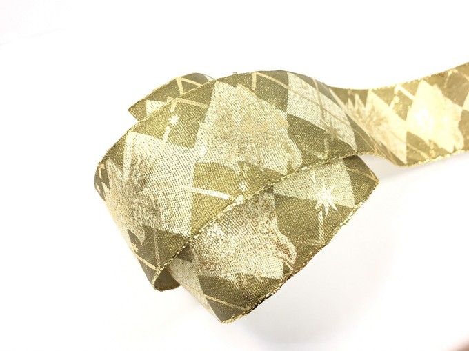 聖誕樹星菱格/平織鐵絲/38mm