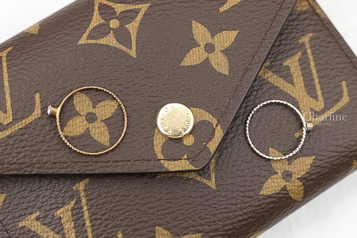 Louis Vuitton Victorine Wallet 咖啡色老花三折短夾