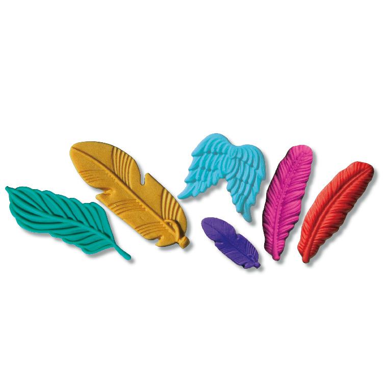 【STAEDTLER 施德樓】FIMO工具 MS8725 21 壓模組(羽毛)