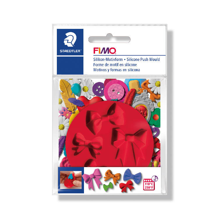 【STAEDTLER 施德樓】FIMO工具 MS8725 24 壓模組(蝴蝶結)