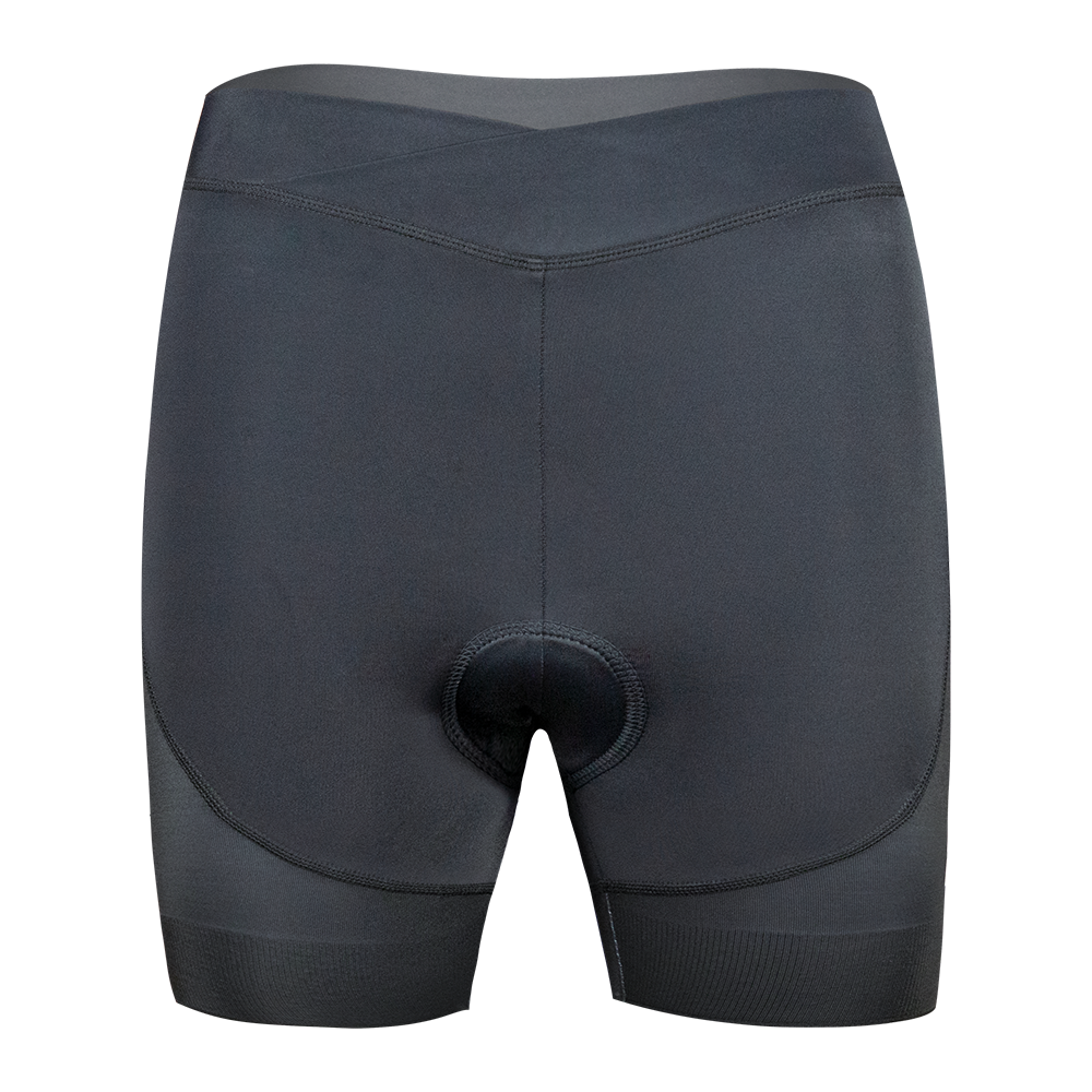 女款空力短車褲 魔幻 黑