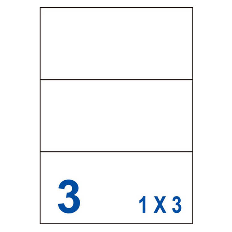 【51】US4283 多功能白標3格(210x99mm)
