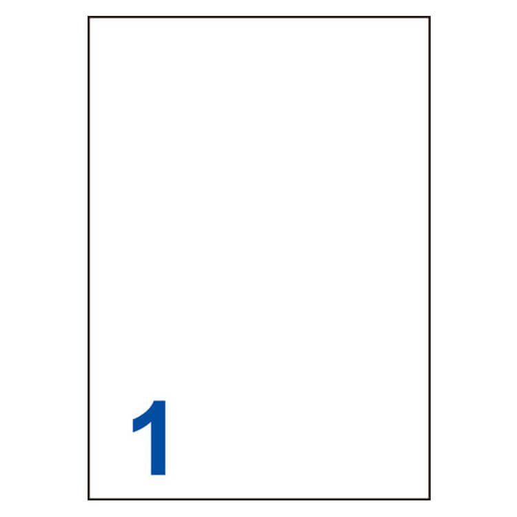 【53】US4428 多功能白標1格(210x297mm)