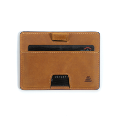 Andar | The Turner 簡便真皮卡夾 咖啡 RFID