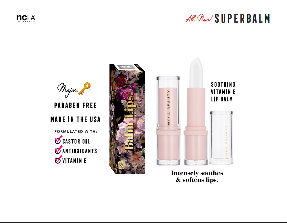 NCLA 素食成份天然柔滑潤唇膏 （孕婦適用）13 Super Balm