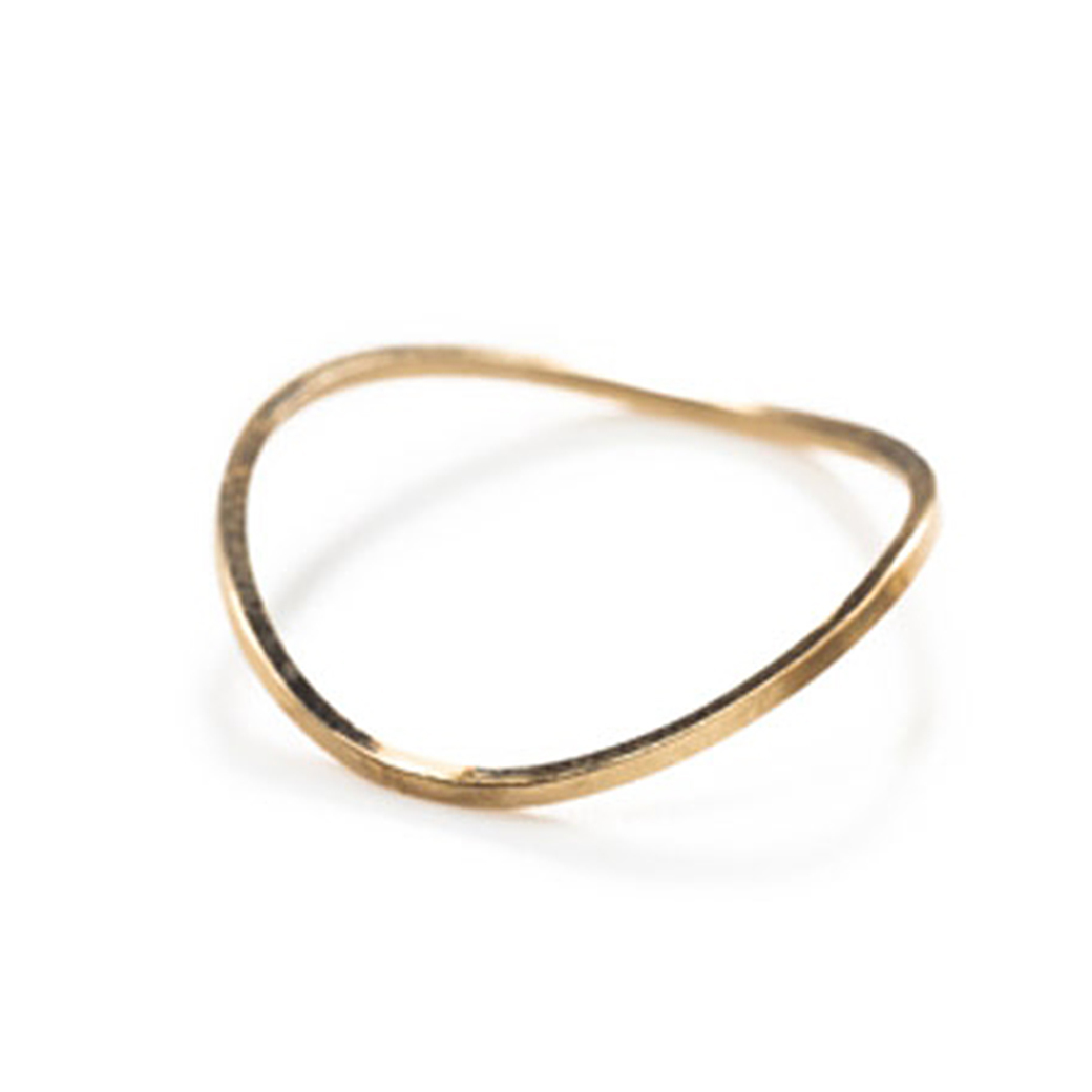 FEDE,Fedeboutique,by boe,項鍊,飾品,弧形戒指,by boe 極簡圓弧戒指,