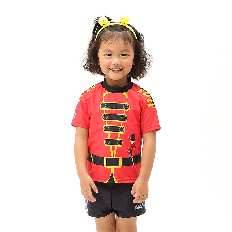 MAR-7816 兒童兩件式水母衣-英國衛兵